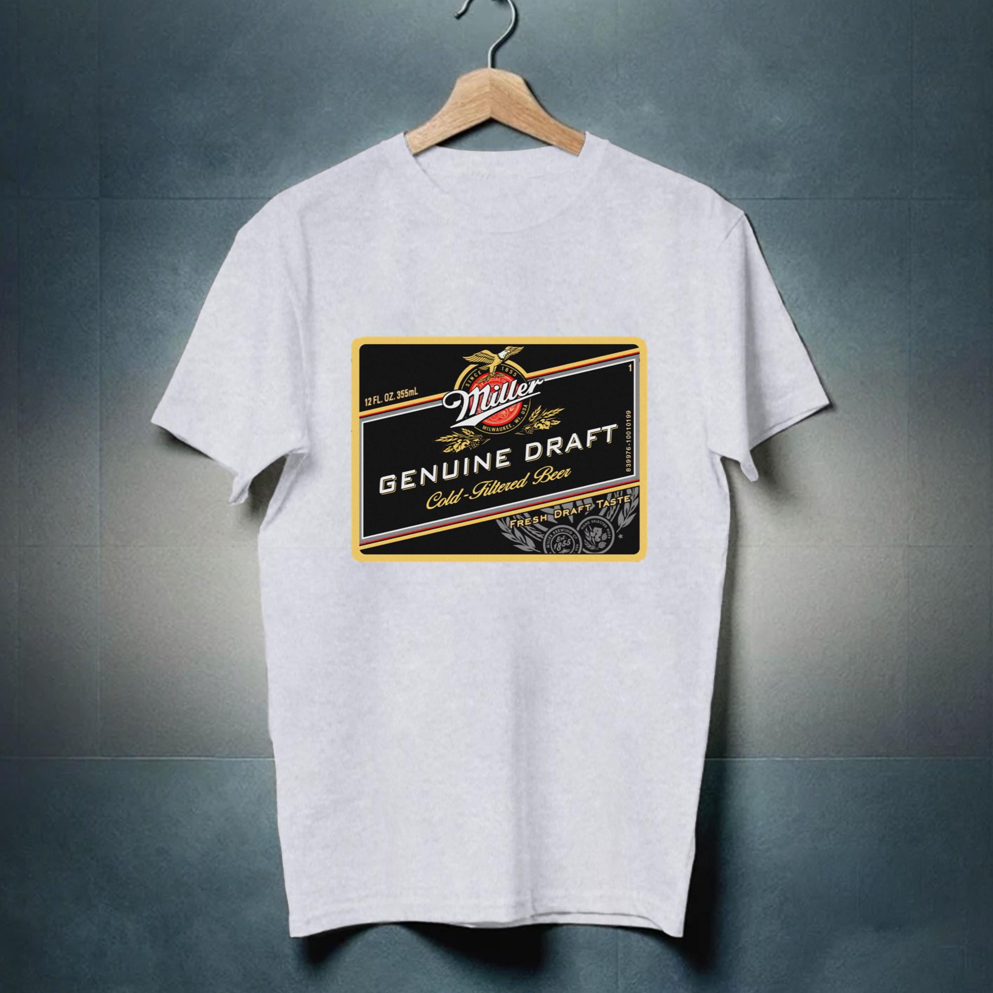 Miller Genuine Draft Beer Logo Shirt
