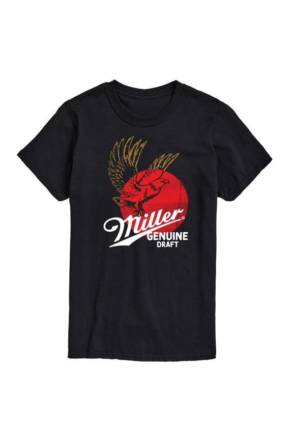 Miller - Genuine Draft Beer Can Short Sleeve Graphic T-Shirt