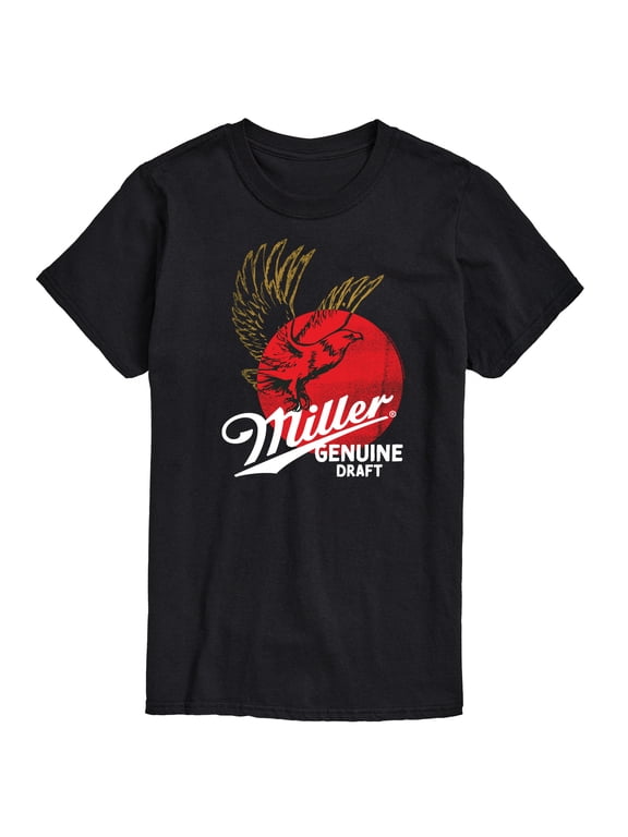 Miller - Genuine Draft Beer Can Men's Short Sleeve Graphic T-Shirt