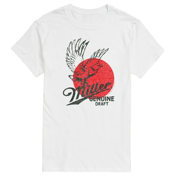 Miller Genuine Draft - Two Color Logo - Adult Short Sleeve T-Shirt