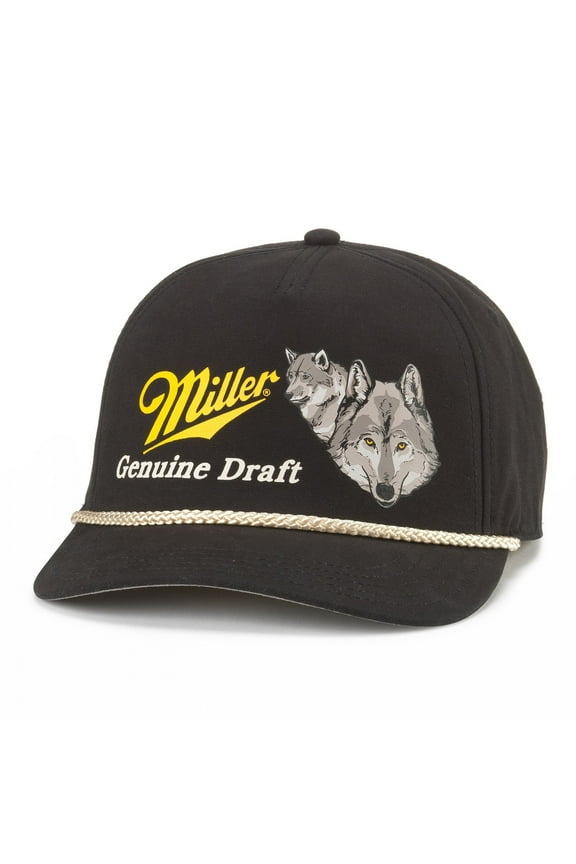 Miller Genuine Draft Wolves Adjustable Rope Hat