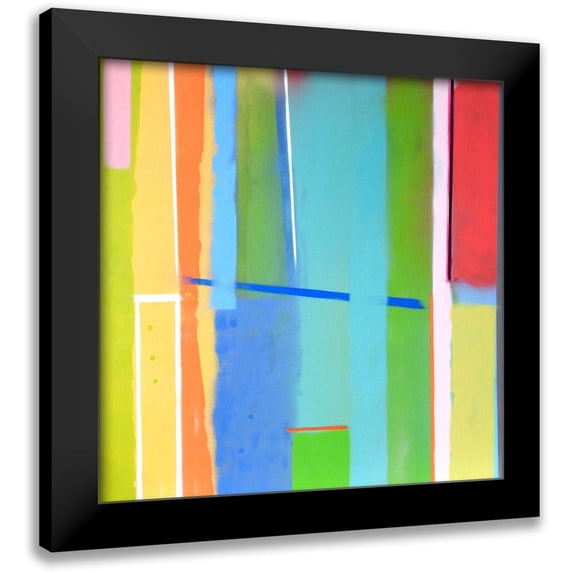 Miller, Gil 15x15 Black Modern Framed Museum Art Print Titled - Urban Summer 16