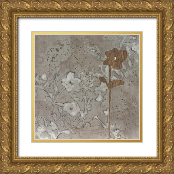 Miller, Gina 12x12 Gold Ornate Wood Framed with Double Matting Museum Art Print Titled - Lift Me II