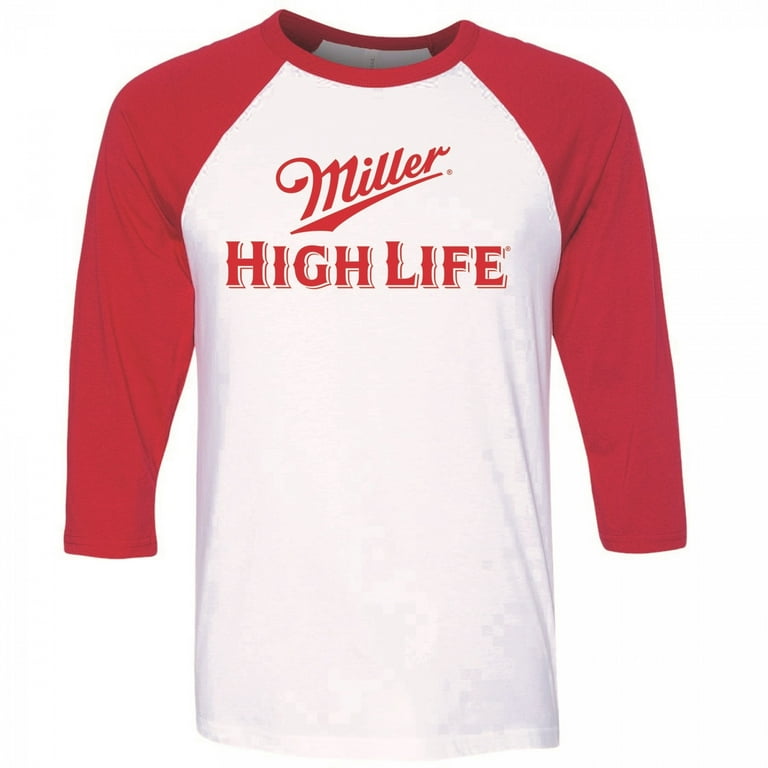 【IFYOUWANT】Haze star Raglan TEE Miller High Life 825160-2xlarge Classic Logo Raglan Baseball
