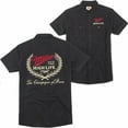 thumbnail image 1 of Miller High Life Brew Master Button Down Front and Back Print Shirt-Small, 1 of 3