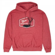 Miller High Life Deer Logo Red Colorway Pull-Over Hoodie-3XLarge