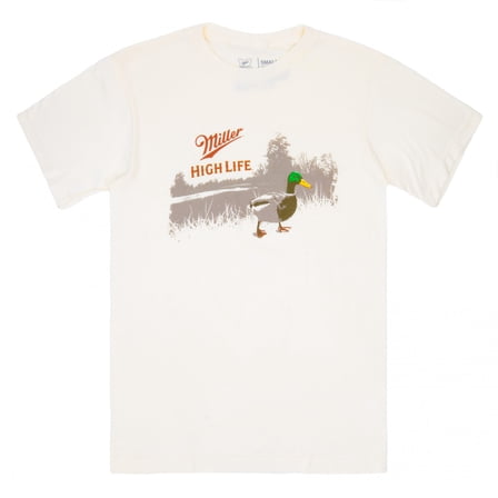 Miller High Life Duck Wildlife T-Shirt-Medium