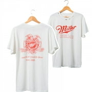 Miller High Life Eagle Front and Back Print T-Shirt by-XLarge