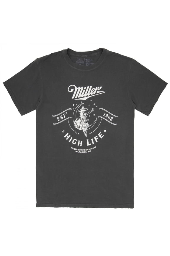 Girl in The Moon 1903 Logo Grey Colorway T-Shirt-2XLarge