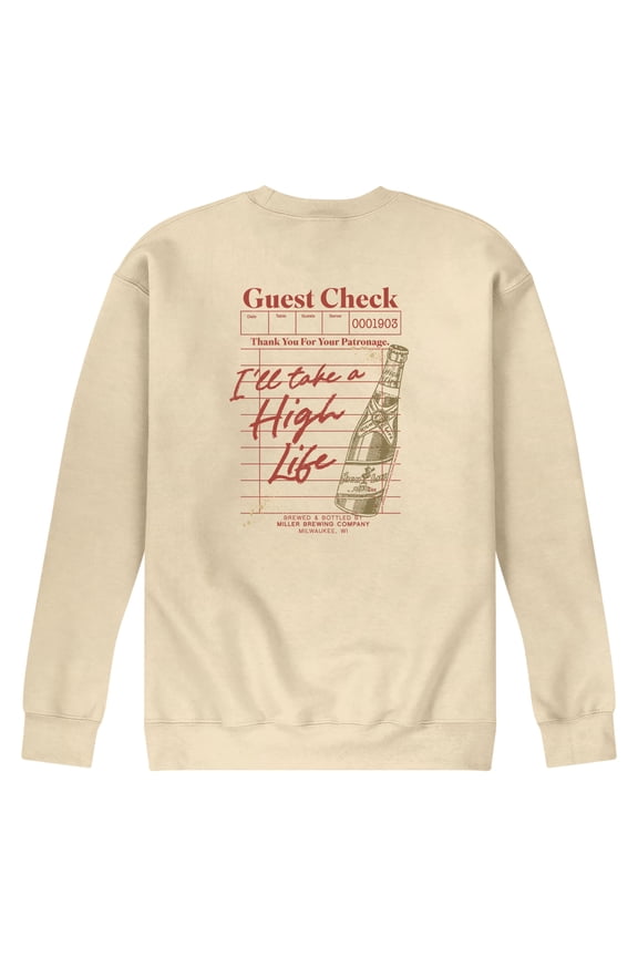 - Guest Check - Men's Crew Fleece Sweatshirt