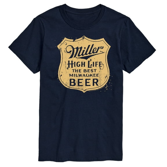 Miller High Life - High Life Vintage Crest - Men's Short Sleeve T-Shirt