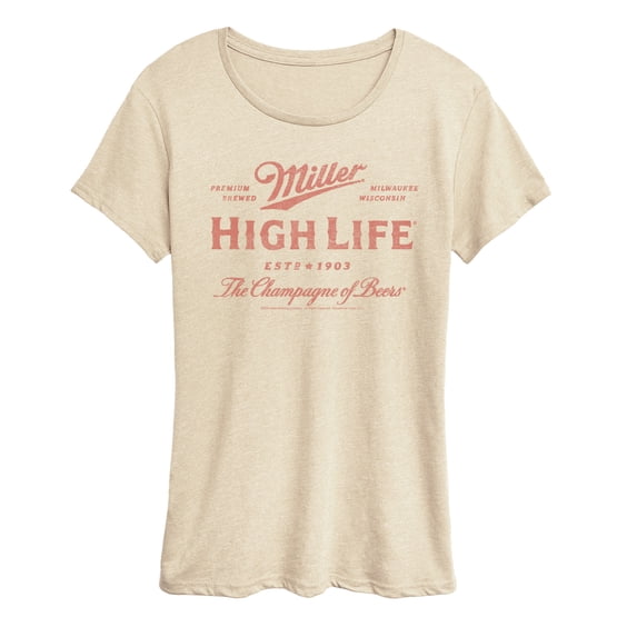Miller High Life - High Life - Women's Short Sleeve Graphic T-Shirt