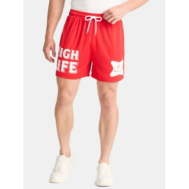 Miller High Life Men's and Big Men's Basketball Shorts, Sizes XS-3XL