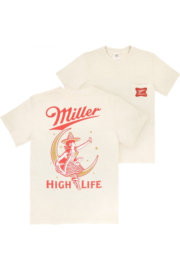 Premium Super Soft Heavyweight Front Pocket Back-Print T-Shirt-Large