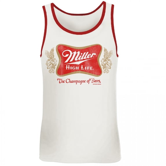 Miller High Life Red Trim Tank Top-XLarge