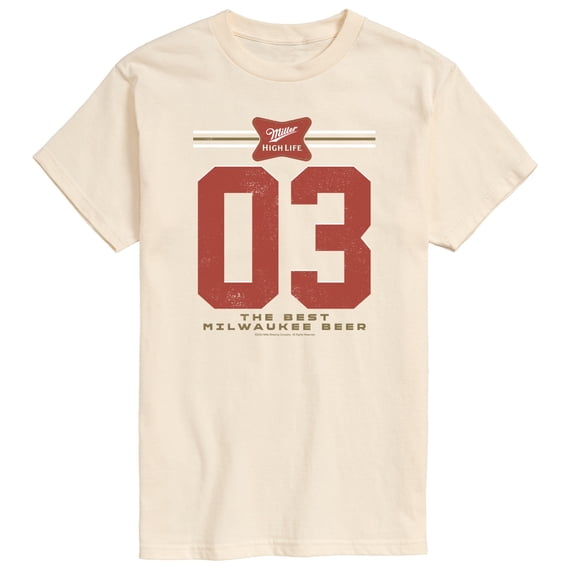 Miller High Life - The Best Milwaukee Beer Jersey - Men's Short Sleeve Graphic T-Shirt