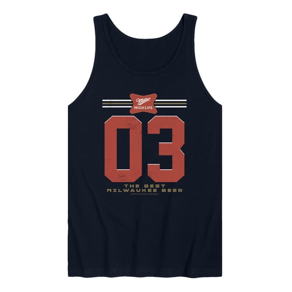 Miller High Life - The Best Milwaukee Beer Jersey - Men's Sleeveless Graphic Tank