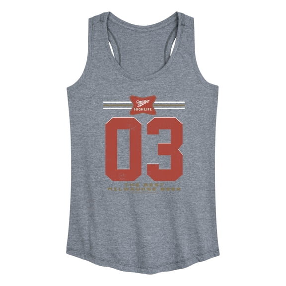 Miller High Life - The Best Milwaukee Beer Jersey - Women's Racerback Graphic Tank