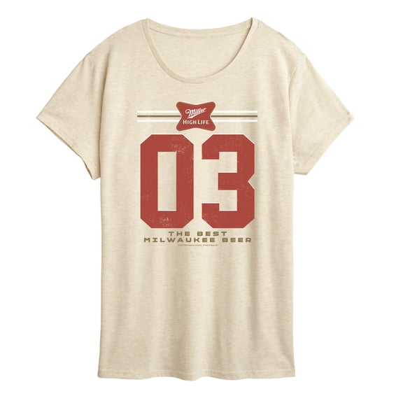 Miller High Life - The Best Milwaukee Beer Jersey - Women's Short Sleeve Graphic T-Shirt