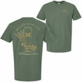 thumbnail image 1 of Miller High Life The Champagne of Beers Garment Dyed Green Front and Back T-Shirt-3XLarge, 1 of 1