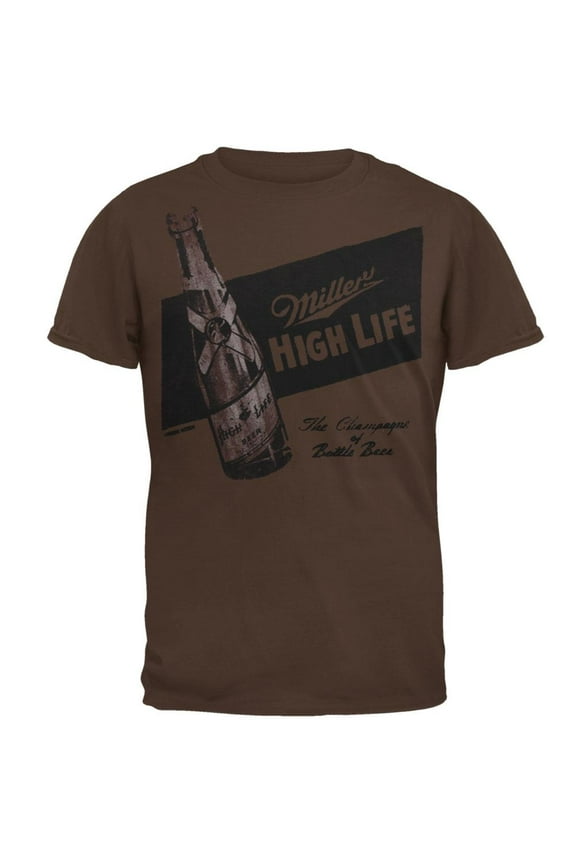Miller High Life - Vintage Ribbon Soft T-Shirt - Small