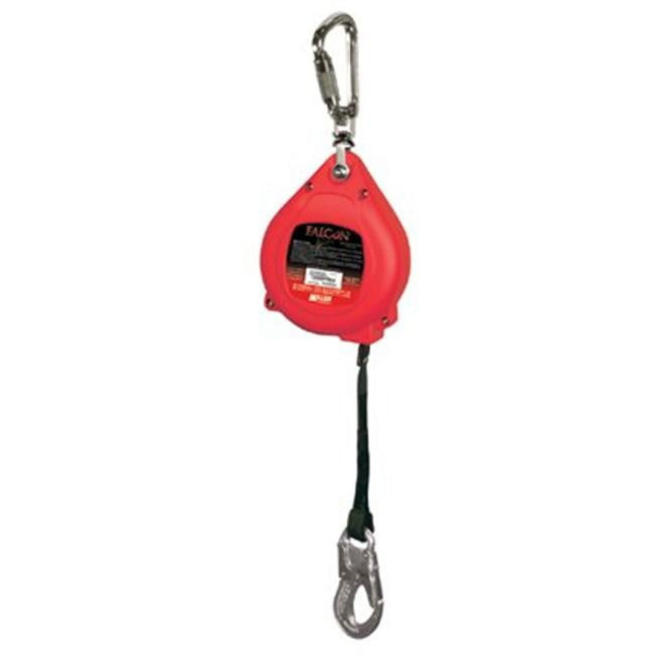 Miller by Honeywell 9' Black Rhino SelfRetracting Stainless Steel Wire Rope Lifeline With