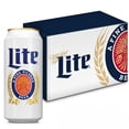 thumbnail image 1 of Miller Lite Beer, 24 Pack, 16 fl oz Aluminum Cans, 4.2% ABV, 1 of 7