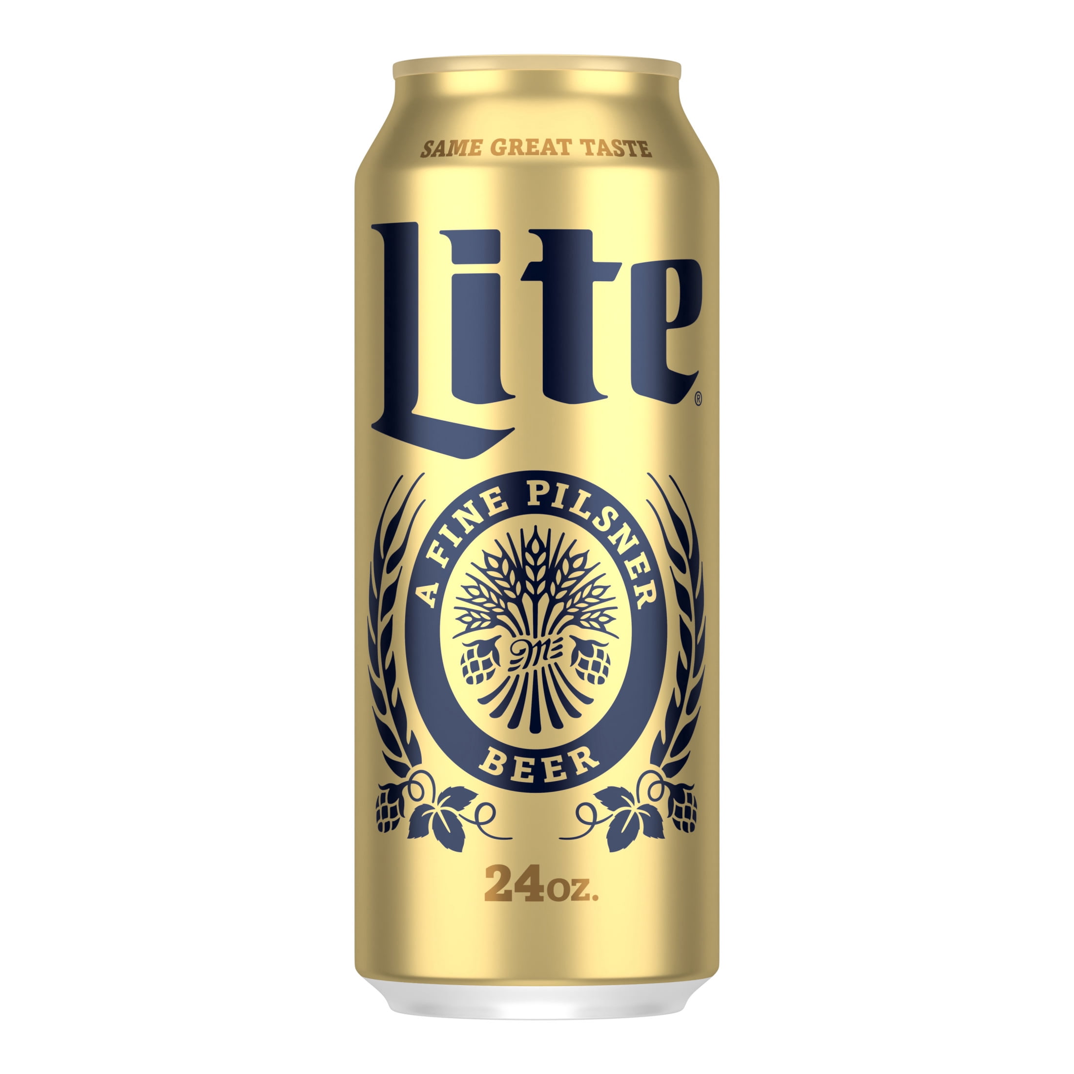Miller Lite  Beer , 24 fl oz Aluminum Can, 4.2% ABV, Domestic Lager
