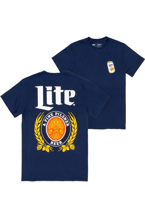 Can Icon Front and Back Print T-Shirt-XLarge
