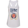 thumbnail image 1 of Miller Lite Classic Logo Women's Racerback Tank Top-XLarge, 1 of 1