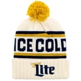 thumbnail image 1 of Miller Lite Ice Cold Cuffed Pom Beanie, 1 of 1