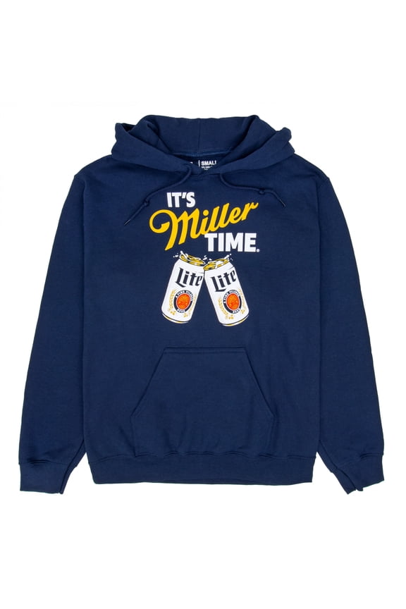 - It's Miller Time Hoodie-Medium