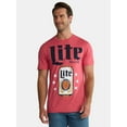 thumbnail image 1 of Miller Lite Men's & Big Men's Rodeo Banquet Graphic Tee, Sizes S-3XL, 1 of 5