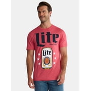 Miller Lite Mens & Big Mens Rodeo Banquet Graphic Tee, Sizes S-3XL