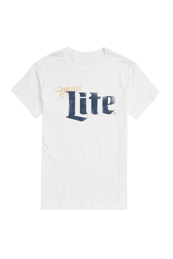 - Miller Lite Logo - Men's Short Sleeve Graphic T-Shirt