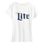 Miller Lite - Miller Lite Logo - Womens Short Sleeve Graphic T-Shirt