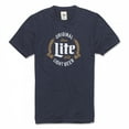 thumbnail image 1 of Miller Lite Since 1975 Blue T-Shirt-Large, 1 of 2