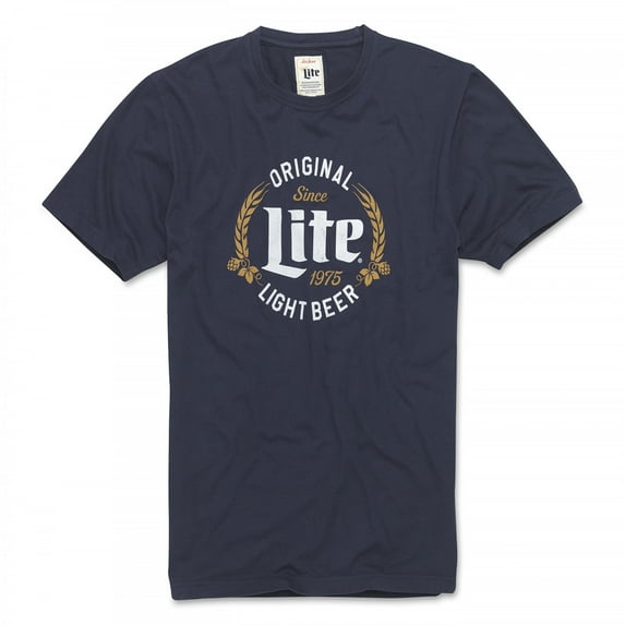 Miller Lite Since 1975 Blue T-Shirt-Large