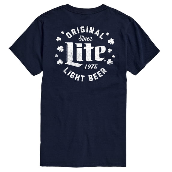 Miller Lite - St. Patrick's Original Light Beer - Men's Short Sleeve Graphic T-Shirt