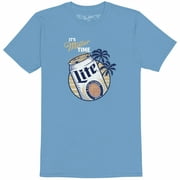 Miller Lite Tropical Skies T-Shirt-XLarge