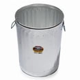 thumbnail image 1 of Miller Manufacturing 20 Gallon Heavy Duty Outdoor Metal Garbage Can with Handles, Silver, 1 of 1