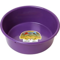 Miller Manufacturing 405005745 P5 5 qt. Plastic Utility Pan, Purple