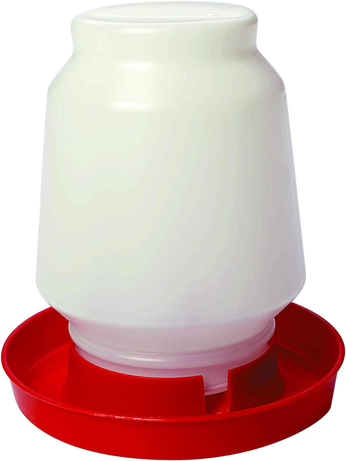 MILLER MANUFACTURING COMPANY Miller Manufacturing Plastic Poultry Fountain Complete Waterer Red 1 Gallon