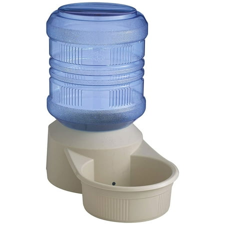 Miller Manufacturing Company Water Tower Deluxe 16 qt. Blue Plastic Dog Water Bottle