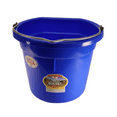 thumbnail image 1 of Miller Manufacturing Flat Plastic Bucket Feeder Pail Polyethylene Blue 20Quart, 1 of 7