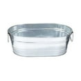 thumbnail image 1 of Miller Manufacturing Galvanized Oval Tubs Steel Durable Heavy Duty 2 gallon, 1 of 1