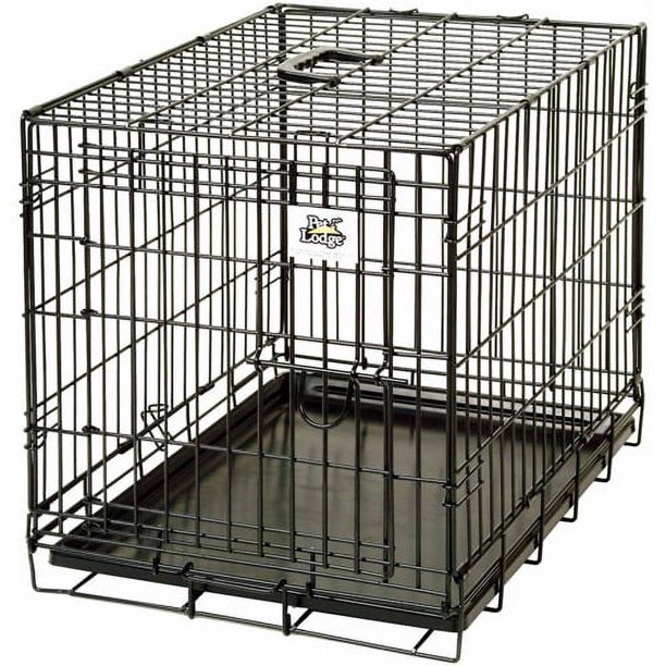 Miller Manufacturing Pet Crate , Wire, Small, Black