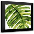 thumbnail image 1 of Miller, Melonie 20x20 Black Modern Framed Museum Art Print Titled - Tropical Palm II, 1 of 5