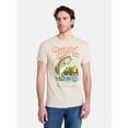 thumbnail image 1 of Miller Men's and Big Men's High Life Fishing Graphic Tee, Sizes S-3XL, 1 of 5