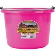 Miller Mfg Co Inc Plastic Bucket- Hot Pink 8 Quart - P8HOTPINK